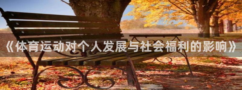 中欧体育zoty下载：《体育运动对个人发展与社会福利的影响》