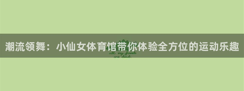 kok中欧体育：潮流领舞：小仙女体育馆带你体验全方位的运动乐趣
