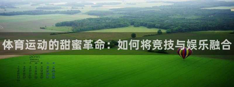中欧体育app：体育运动的甜蜜革命：如何将竞技与娱乐融合