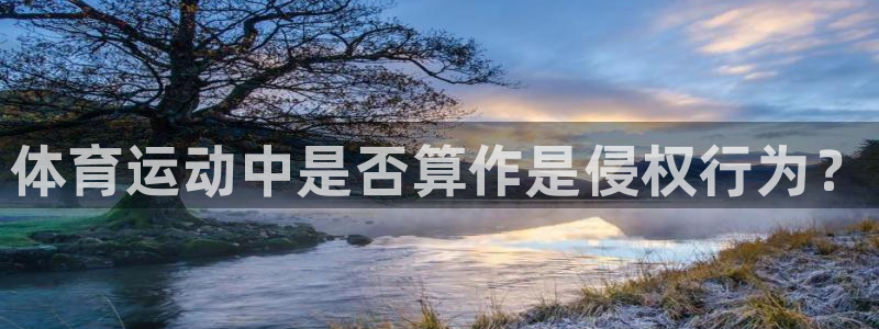 zyty中欧体育平台：体育运动中是否算作是侵权行为？