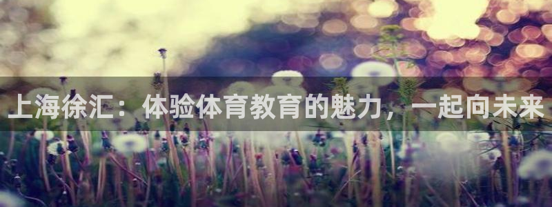 中欧体育kok：上海徐汇：体验体育教育的魅力，一起向未来