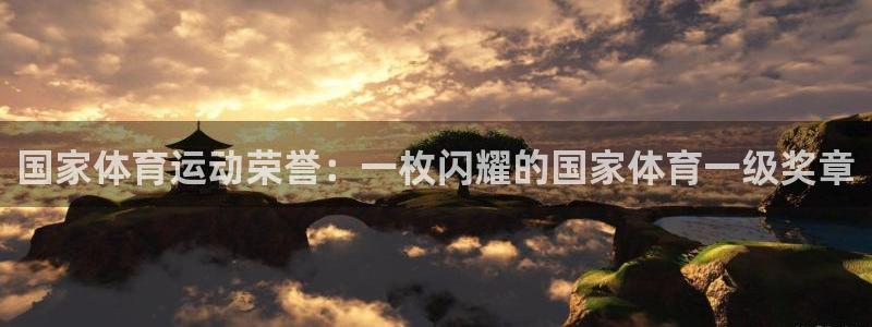 zoty中欧体育网址多少：国家体育运动荣誉：一枚闪耀的国家体育一级奖章