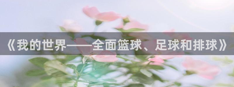 中欧体育全站app：《我的世界——全面篮球、足球和排球》